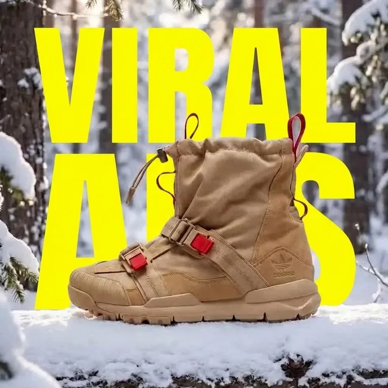 Single Prompt Sneaker Ad