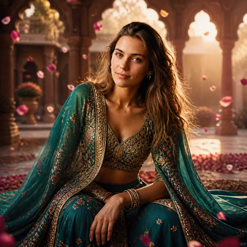 Bollywood Glow viral preset preview