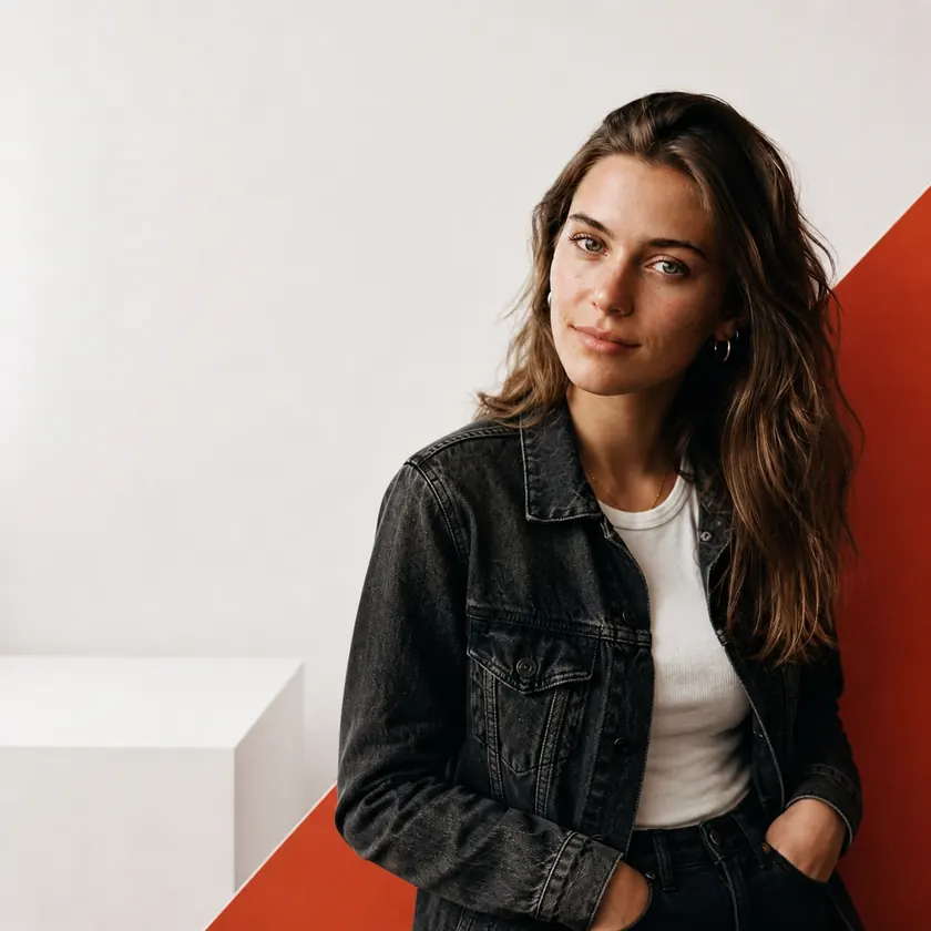 Clean Editorial viral preset preview