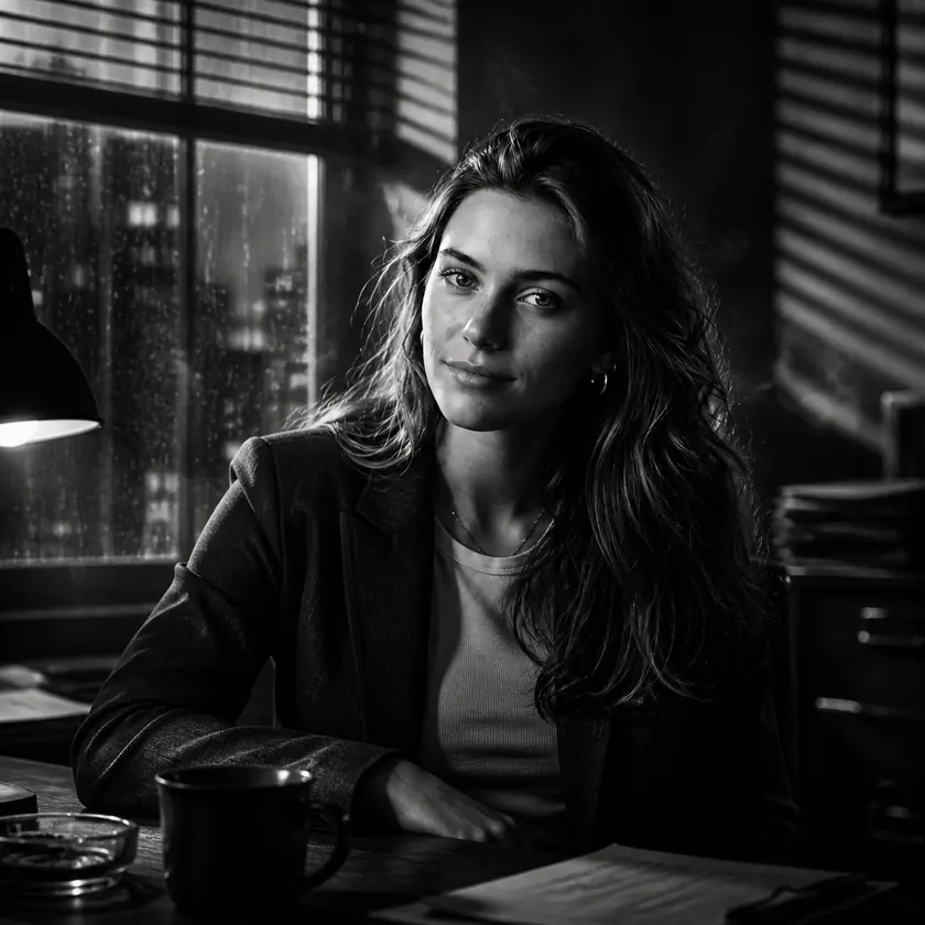 Film Noir viral preset preview
