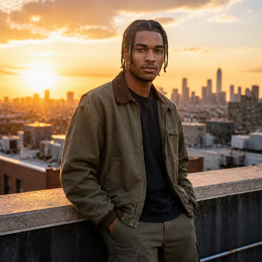 Golden Hour viral preset preview