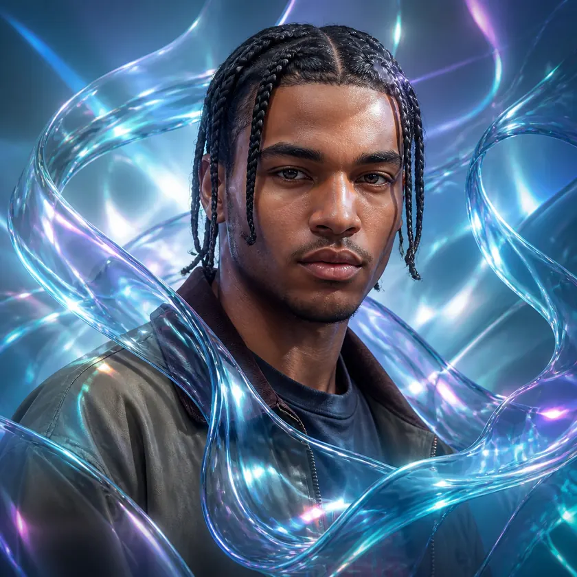 Liquid Glass viral preset preview
