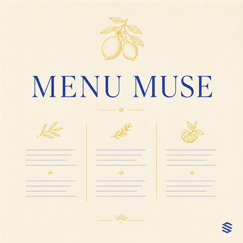 Menu Muse viral preset preview