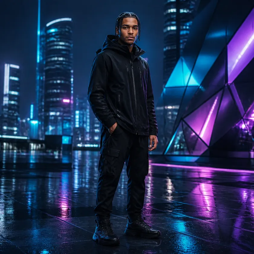 Neon Future viral preset preview