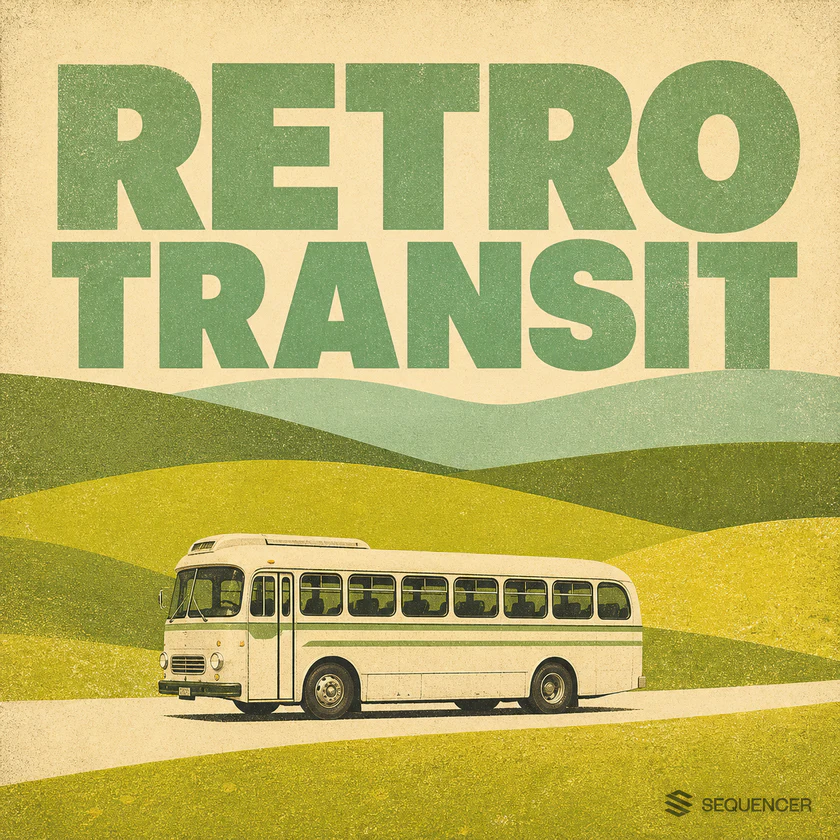 Retro Transit viral preset preview