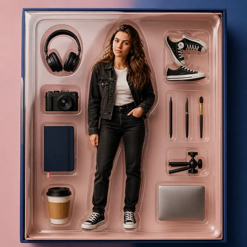 Starter Pack viral preset preview